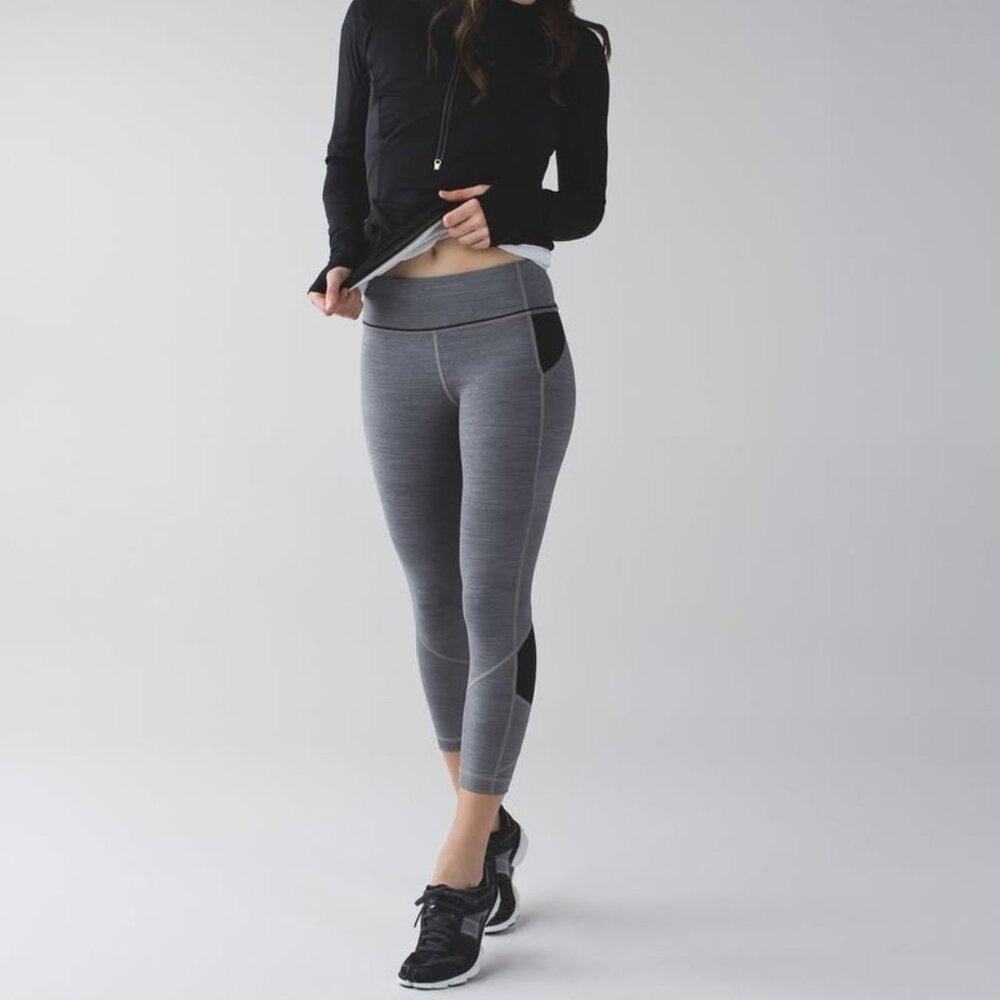 Lululemon Pace Rival Cropped Leggings | Size 8 - Picture 1 of 8
